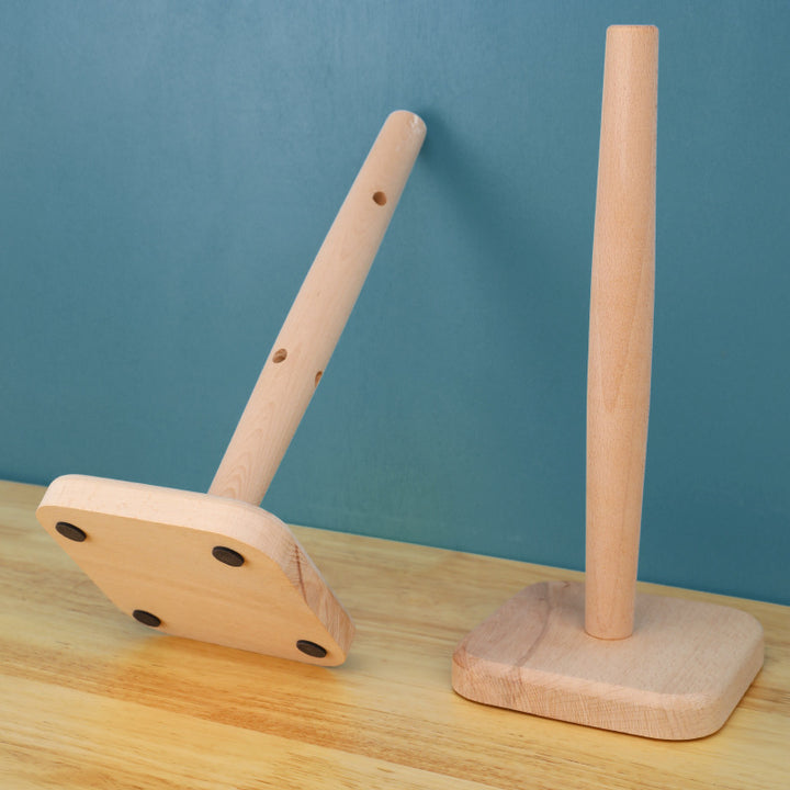 Metal kitchen roll holder, round