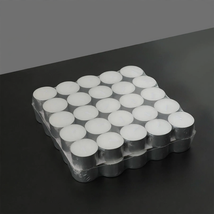 Glass candle holder five-leaf design, European style