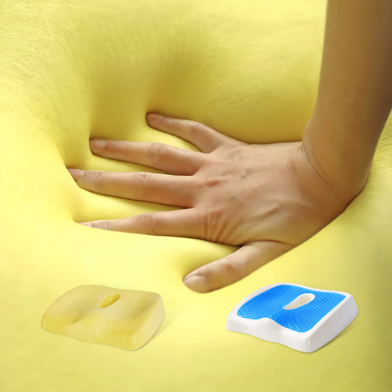 Memory foam seat cushion for office chairs