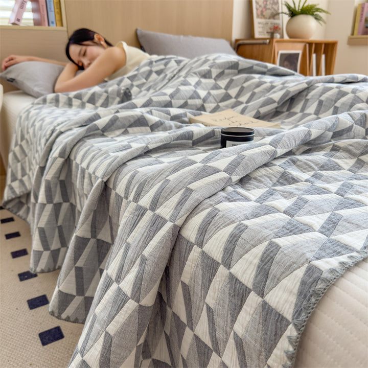 Cooling blanket made of cotton, 1000–1500 g