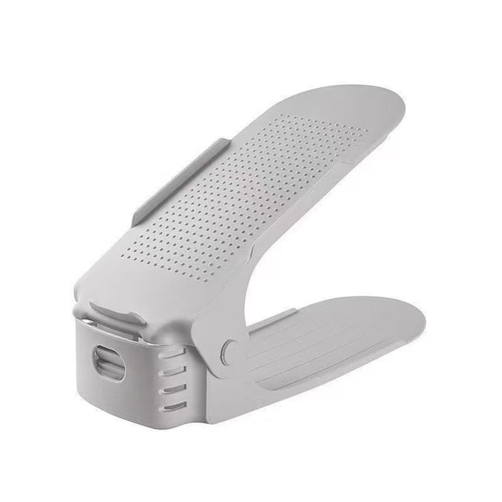 Foldable shoe rack made of plastic