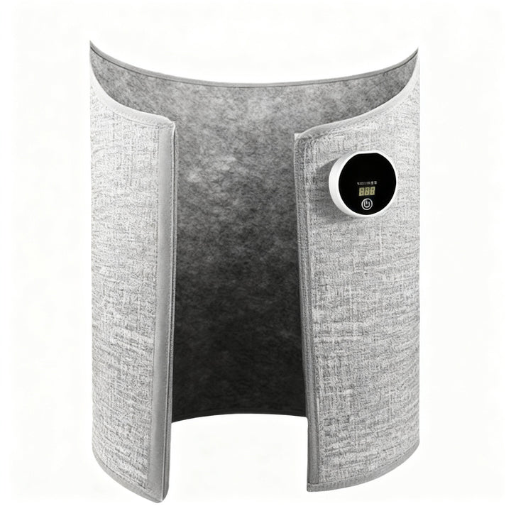 Electric foot warmer with temperature control, model HB-001