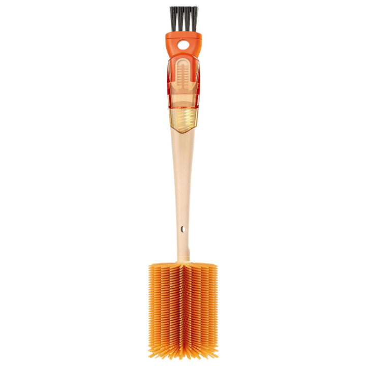Multi-purpose cleaning brush for bottles and cups