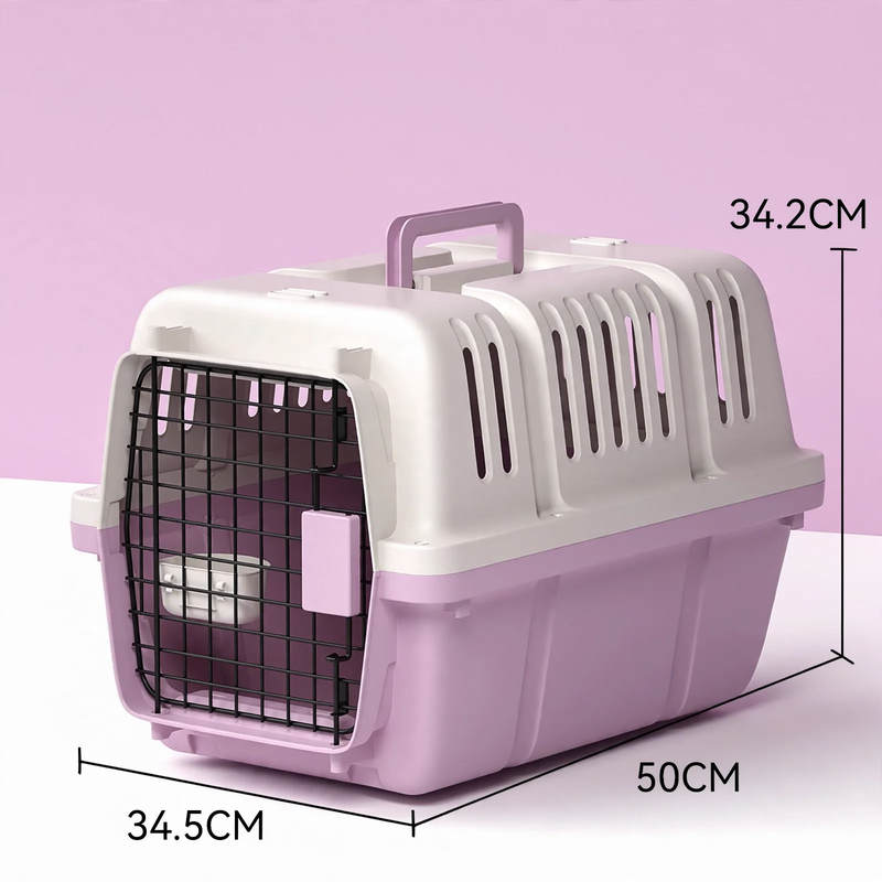 Pet transport box made of ABS, wear-resistant