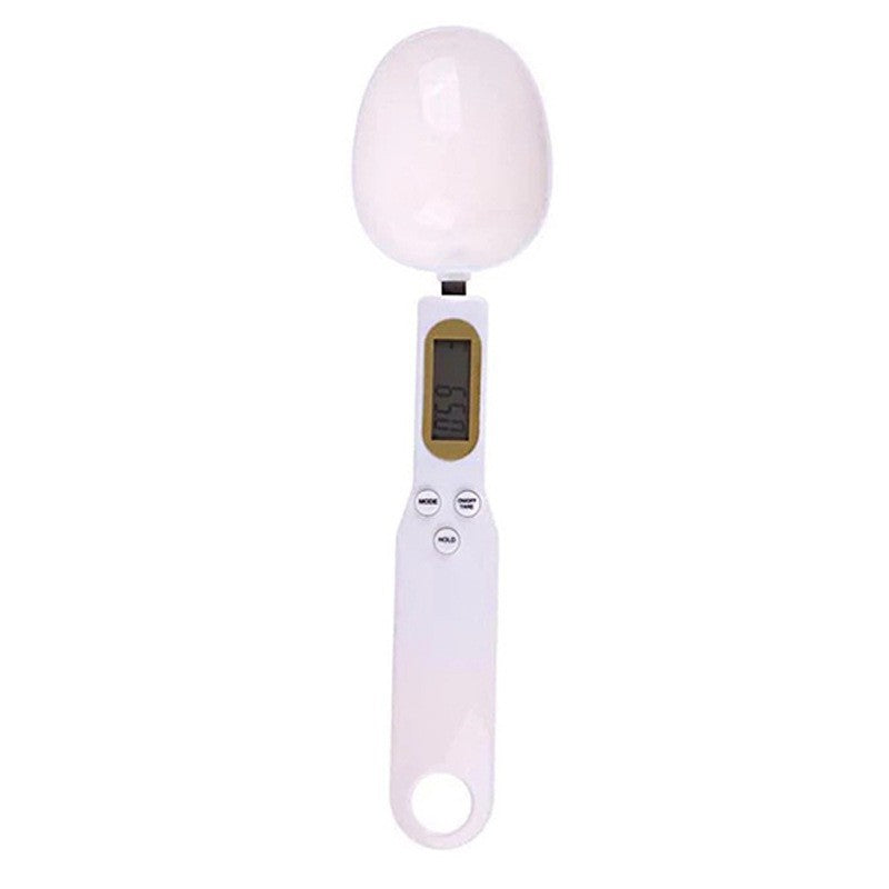 Digital kitchen scale as spoon