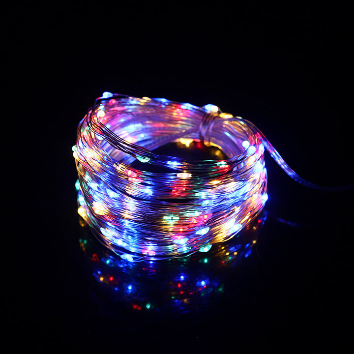 Solar-Copper-Wire-String-Lights with Remote Control