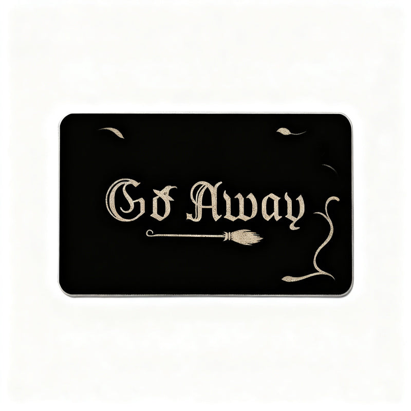 Diatomaceous earth doormat, square, non-slip