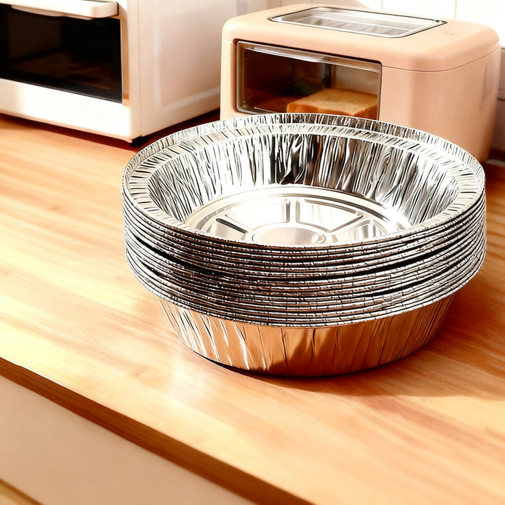 Silicone baking paper and aluminum foil for air fryers