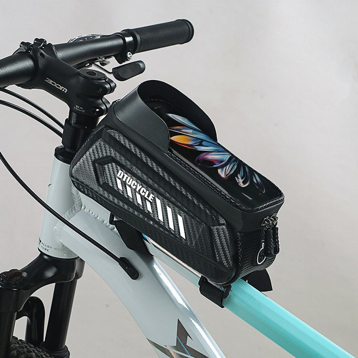 Bike top tube bag EVA, 1.5 L, waterproof
