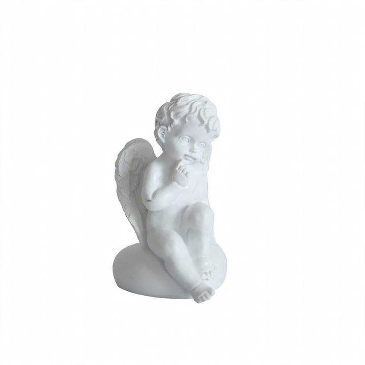 Miniature Angel Figure made of Resin, Table Decoration