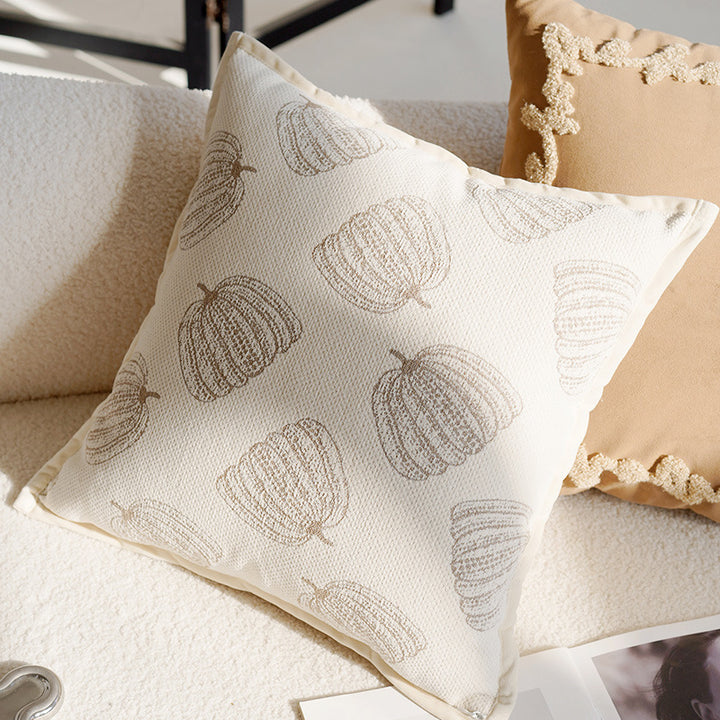 Linen pillowcase, 45 x 45 cm, modern design