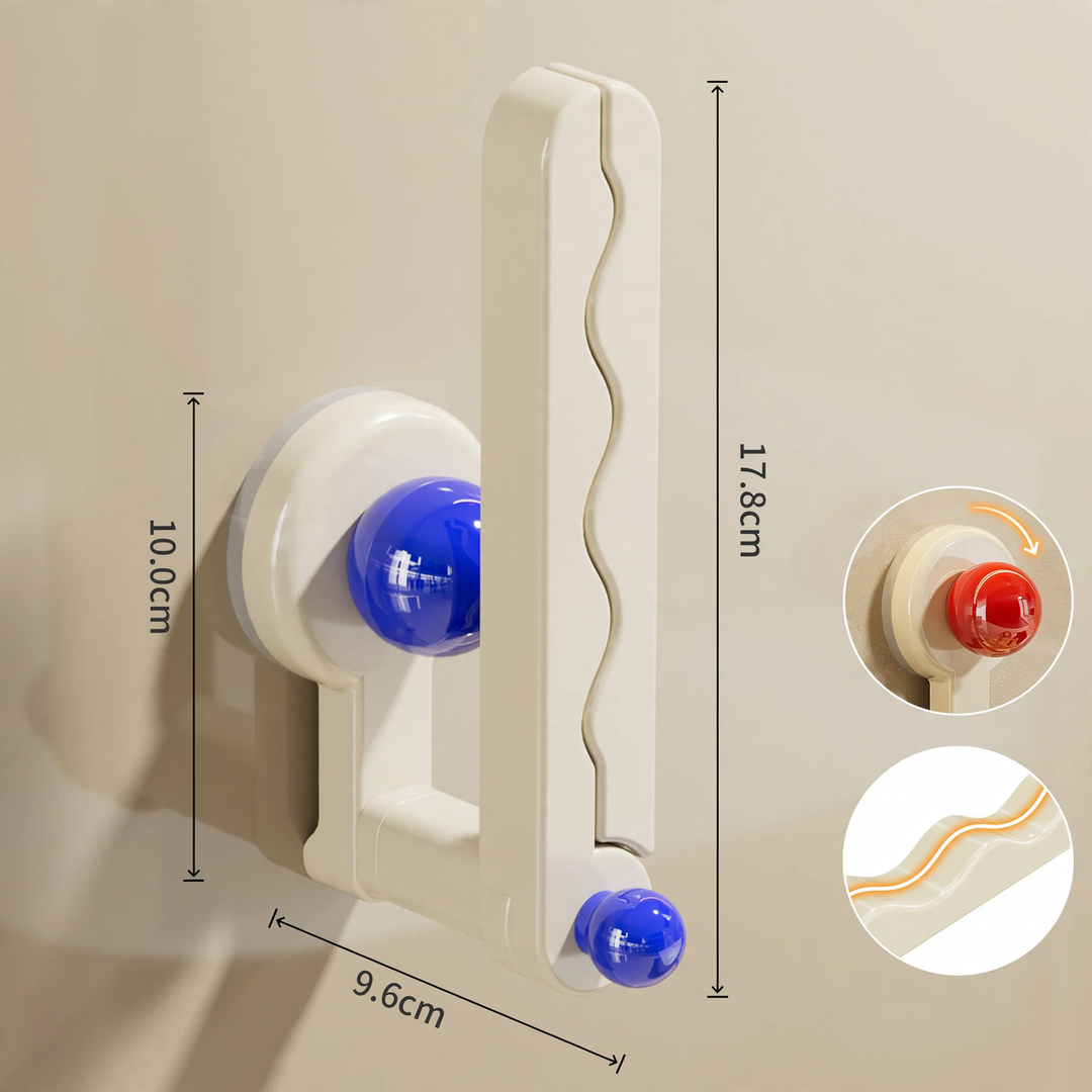 Wall-mounted hairpin organizer