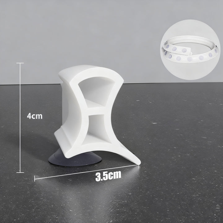 Silicone sealing strip for shower, adjustable