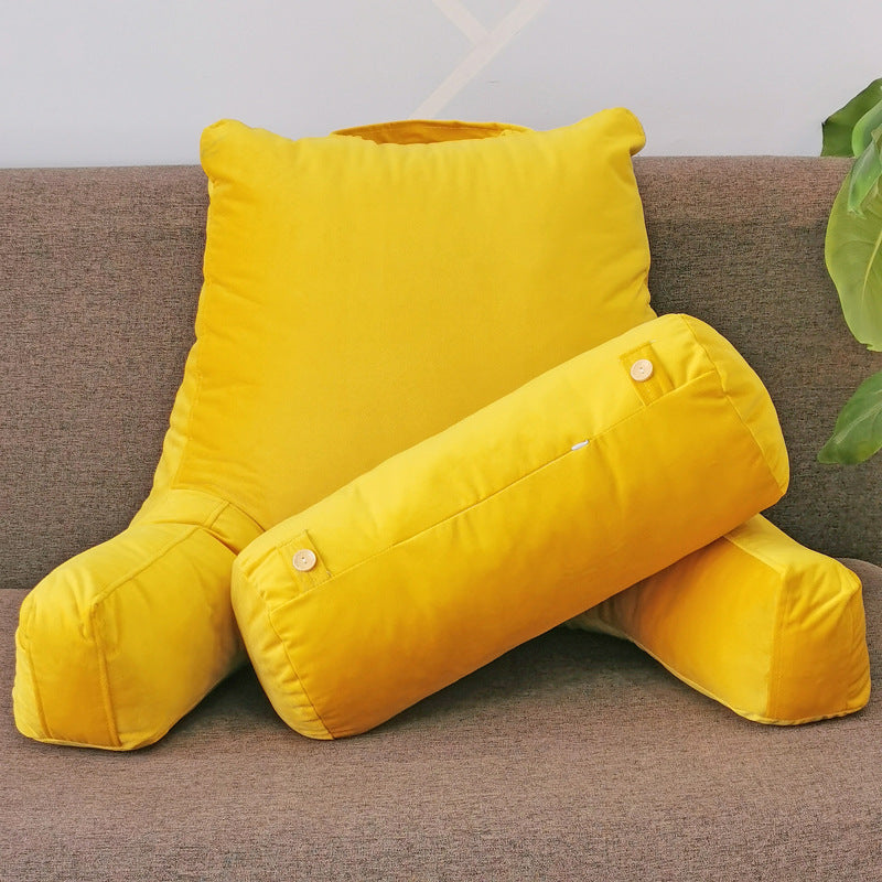 Reading cushions with removable cover, 80 × 67 × 35 cm