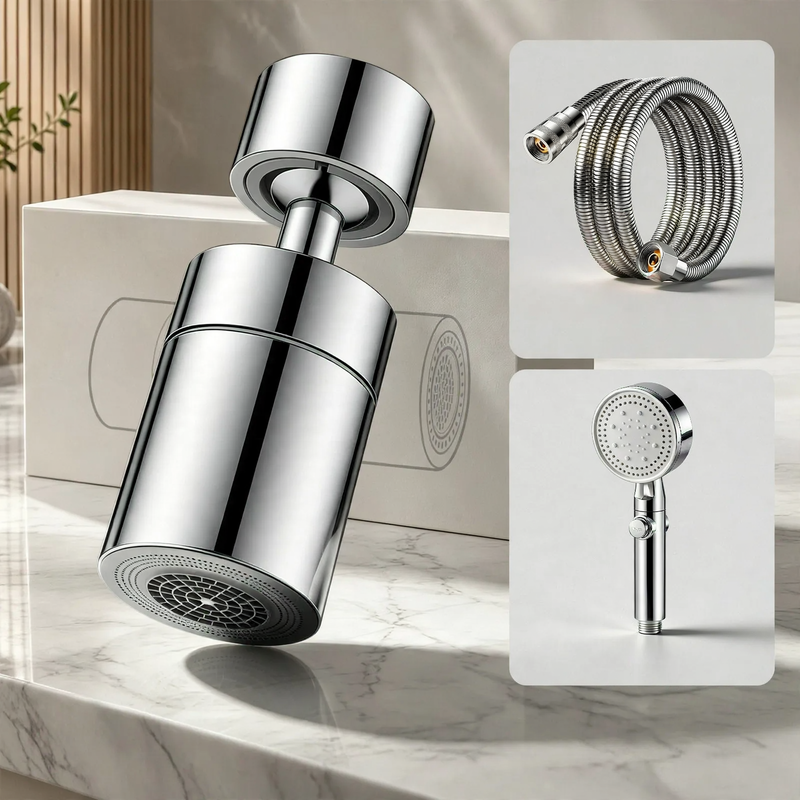 Shower head with pressure increase, model YU90