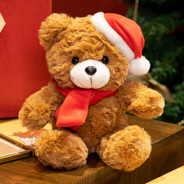 Christmas plush toys and cushions
