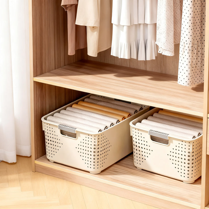 Storage basket plastic, various sizes