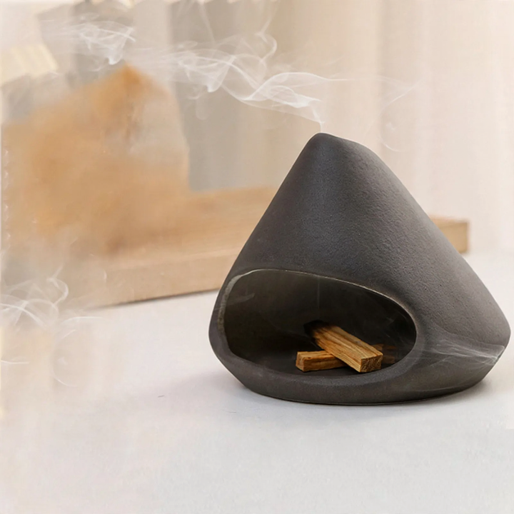 Ceramic incense stick holder for Palo Santo
