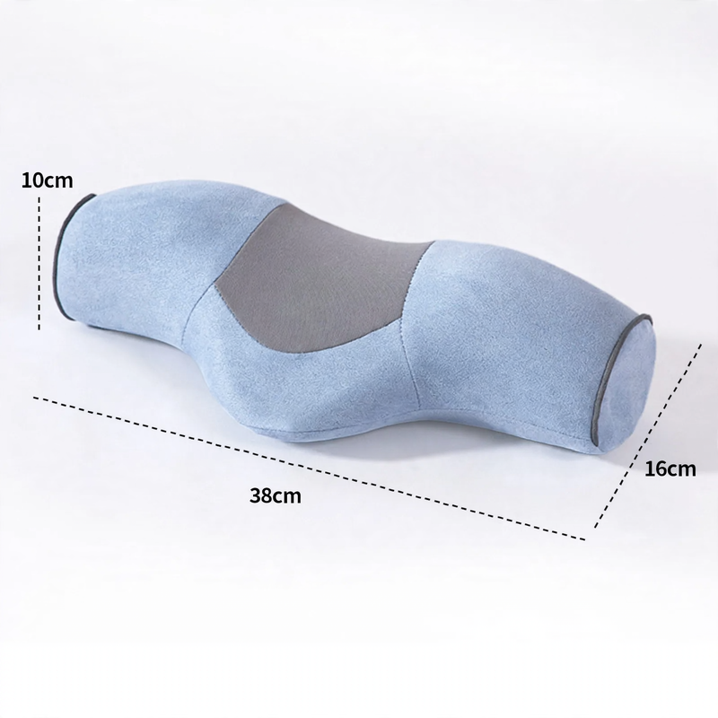 Neck pillow with heat function and massage, round