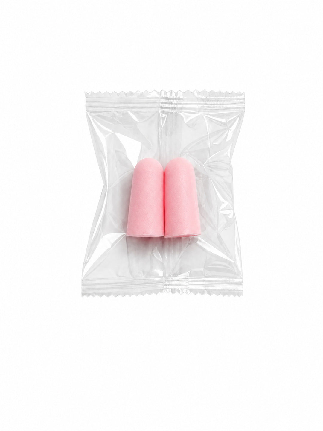 Foam ear plugs, spherical shape, 25×12 mm