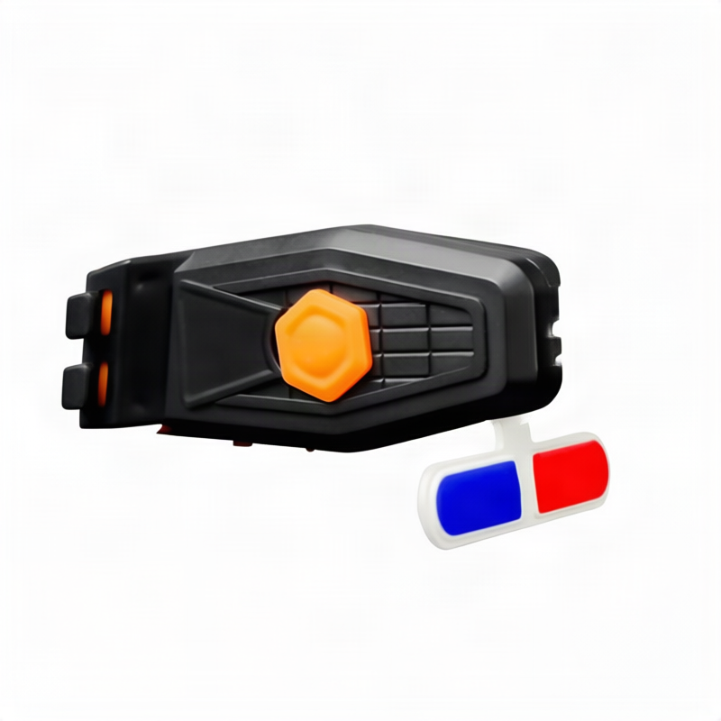 LED bicycle light with USB charging