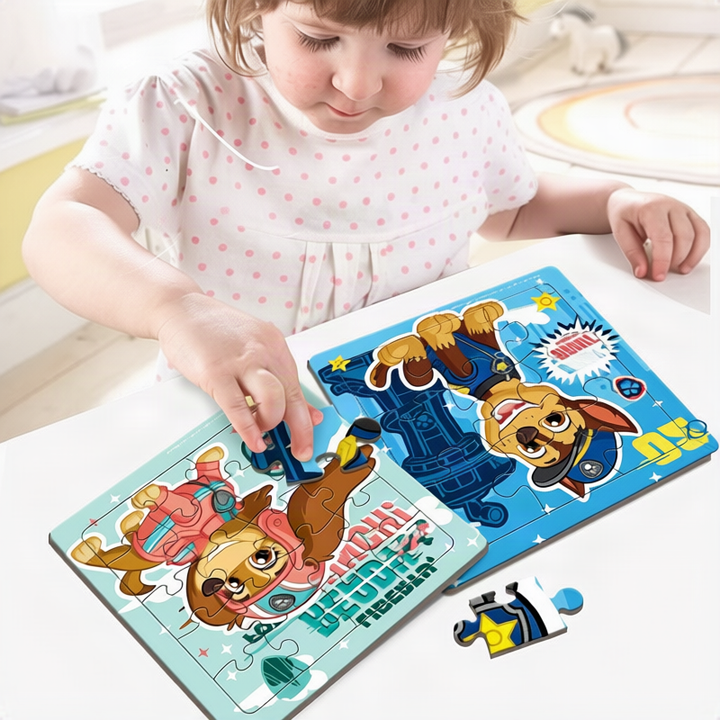 Wooden puzzle 24 pieces for children