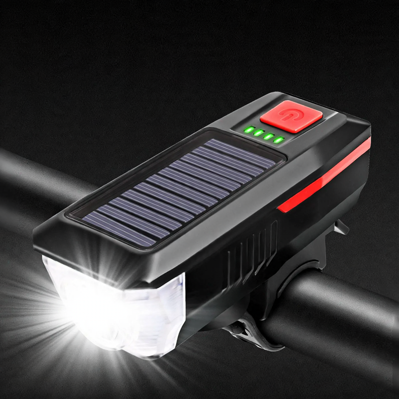 Bicycle light, rechargeable, waterproof