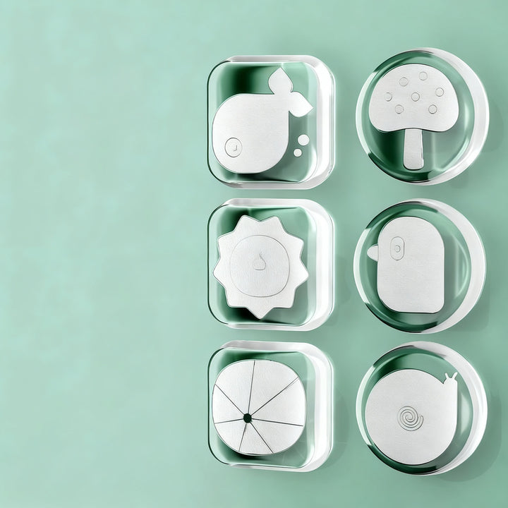Silicone shock absorption buffer transparent