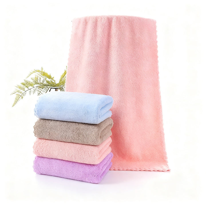 Children's towel made of bamboo silk, 26×53 cm