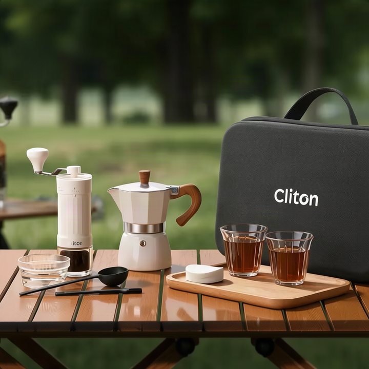 Espresso machine, portable, semi-automatic