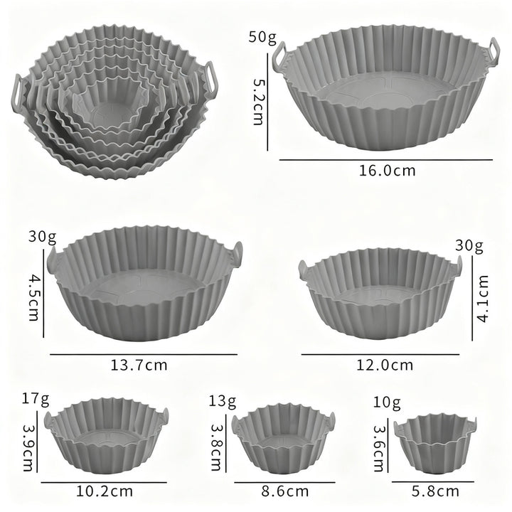 Silicone baking mold, egg shape, 9×7.5×5.5 cm