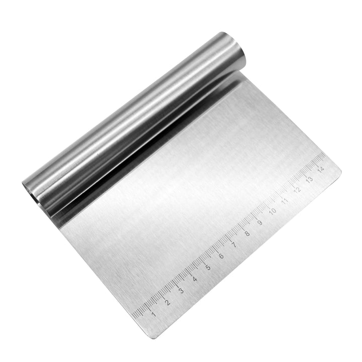 Stainless Steel Dough Scraper with Measurement Scale