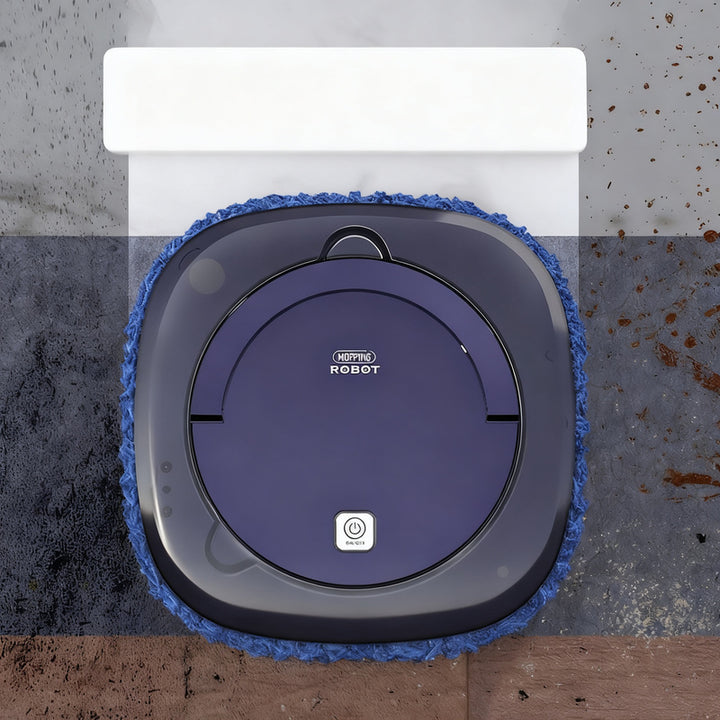 Intelligent wiping robot with water tank and charging function