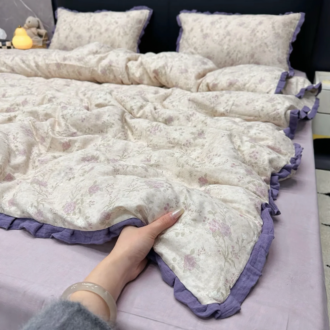 Cotton bedding set, 100 % cotton, double gauze