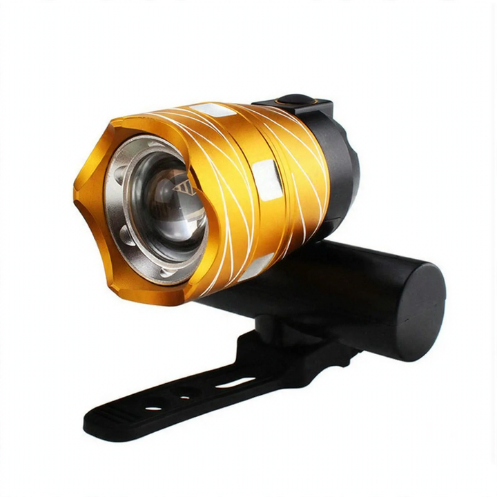 Bicycle light T6 with USB charging and high beam