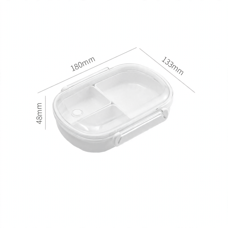 Bento Box, food grade, with compartments, microwave safe