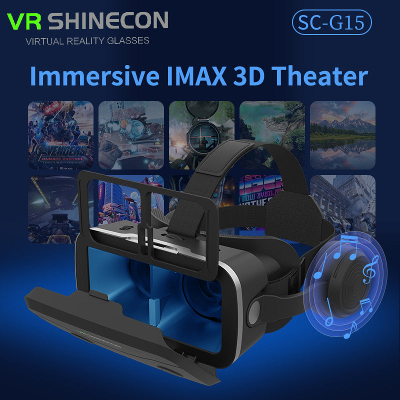 VR Glasses for Smartphone Games and Videos
