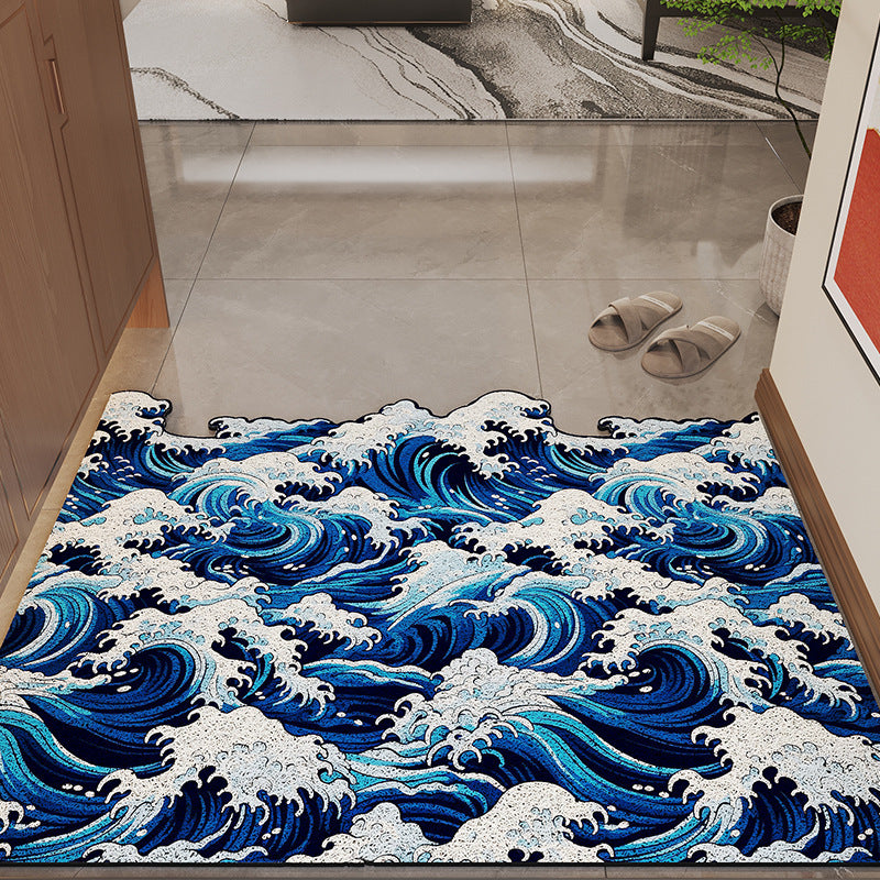 Doormat, non-slip, yarn loop