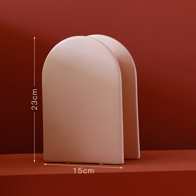 Ceramic flower vase, Nordic design