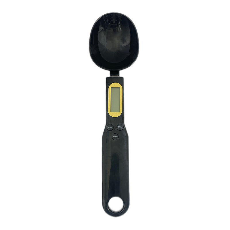 Digital kitchen scale as spoon