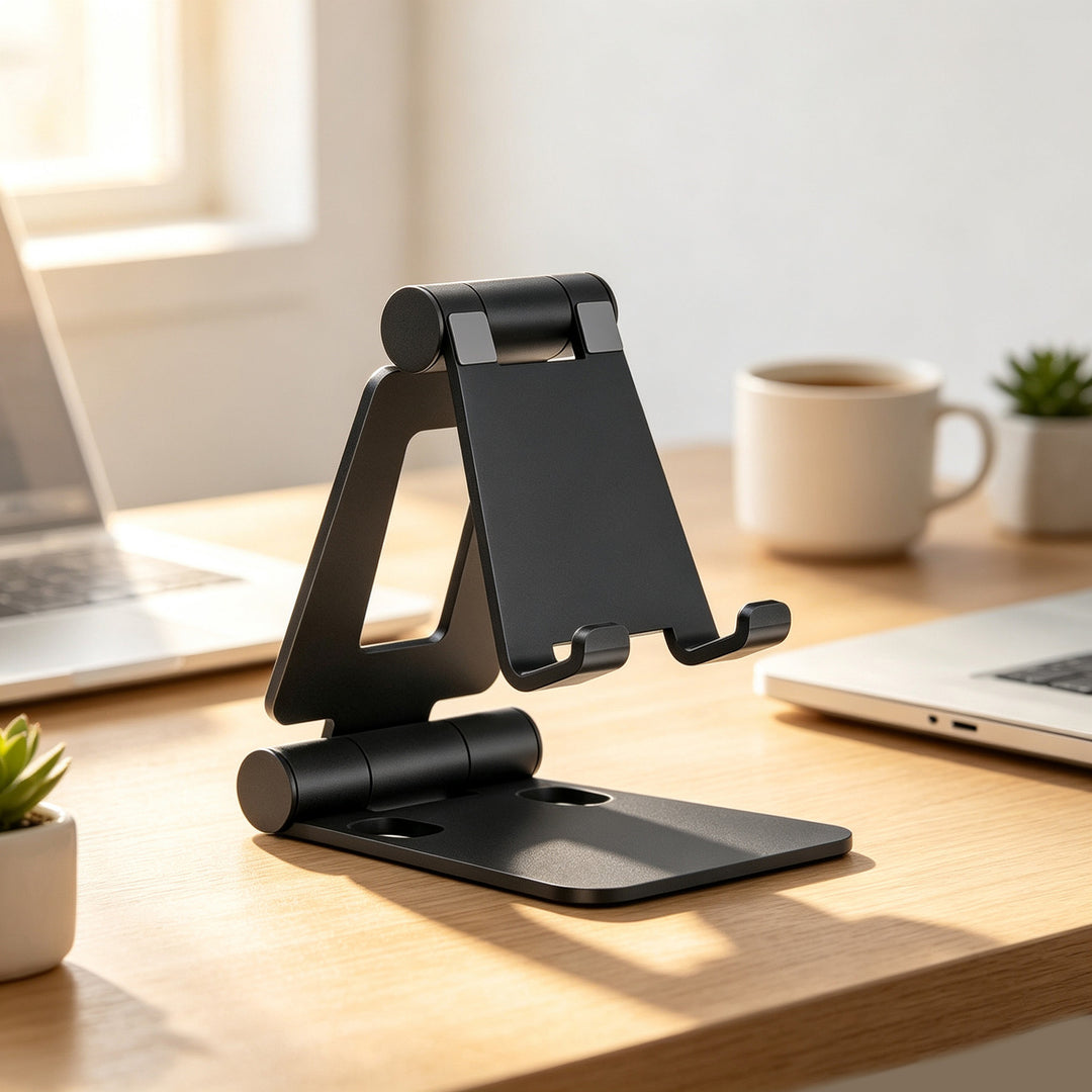 Handy holder tripod with height adjustment