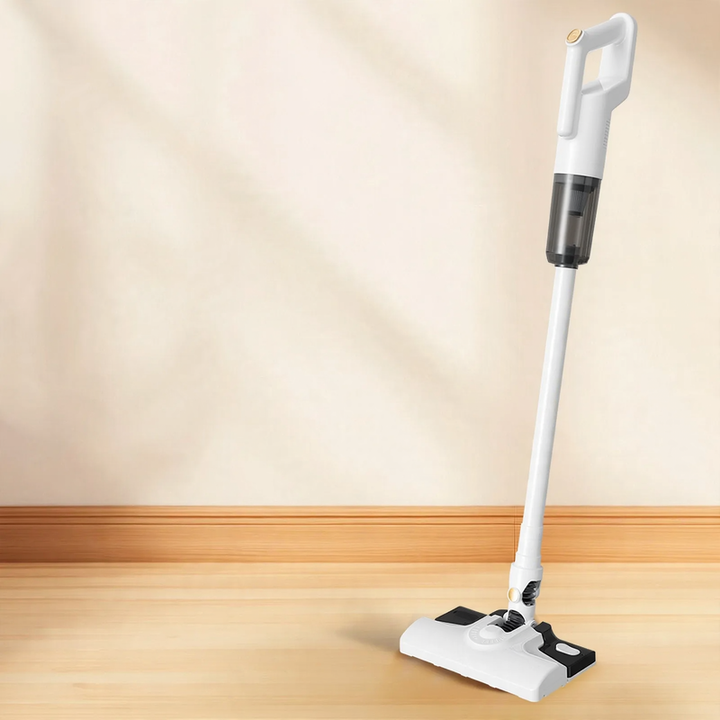 Cordless handheld vacuum cleaner with wiping function, dry and wet cleaning