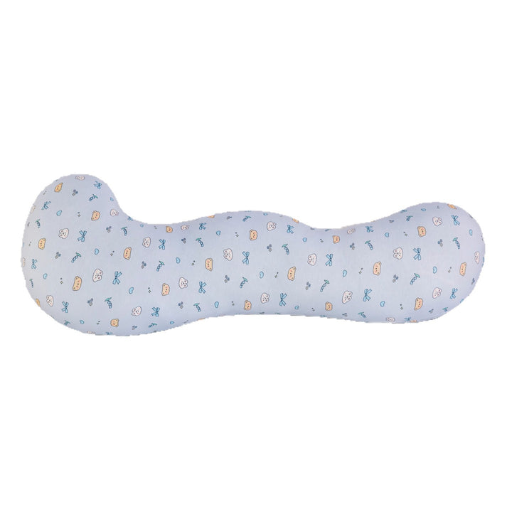 Side sleeper pillow made of cotton, 115 × 48 cm