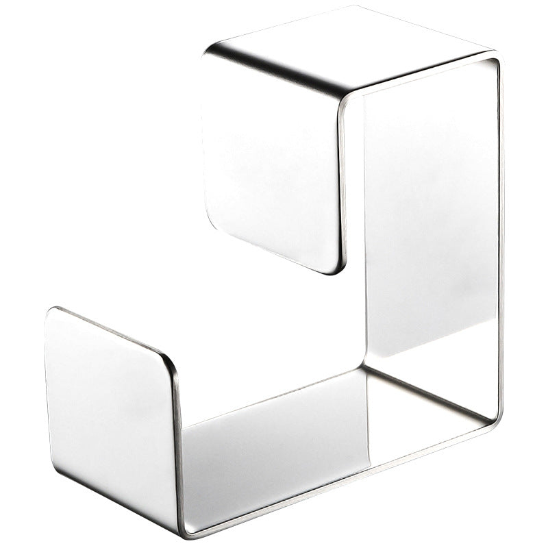 Stainless steel sink holder, wall-mounted, hole-free