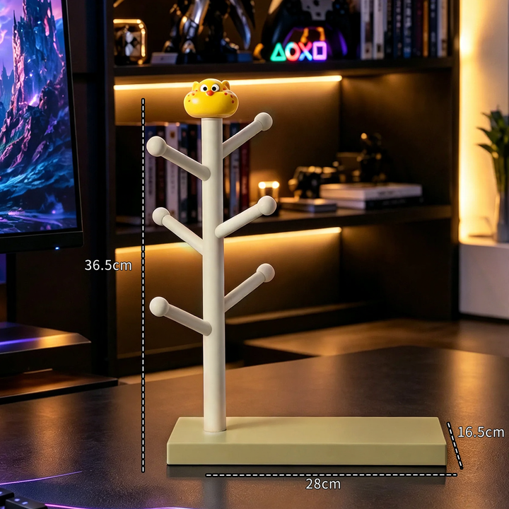 Game controller stand and desk organizer