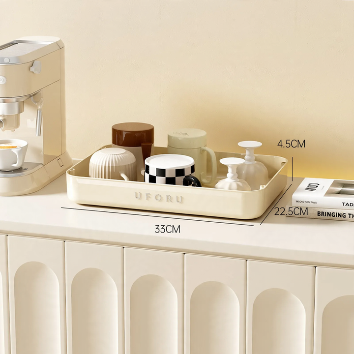 Double-layer cup rack made of plastic