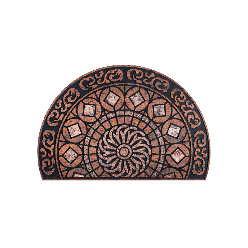 Diatomaceous earth doormat, square, non-slip