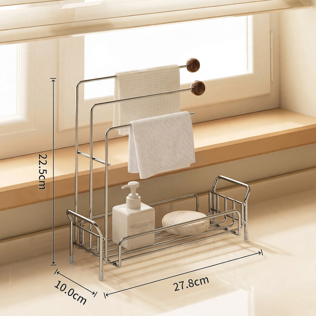 Stainless Steel Kitchen Draining Rack for Towels
