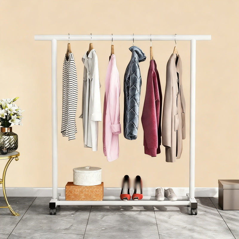 Standing laundry rack, one-piece, made of carbon steel