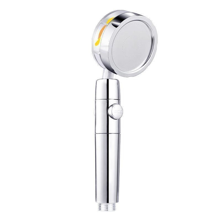 Shower head with pressure balance, ABS, round